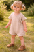 Linen summer romper for babies – breathable, soft and unisex | Little ones