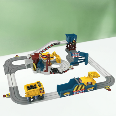 Build & race track playset – creative, educational fun | kids 3-5