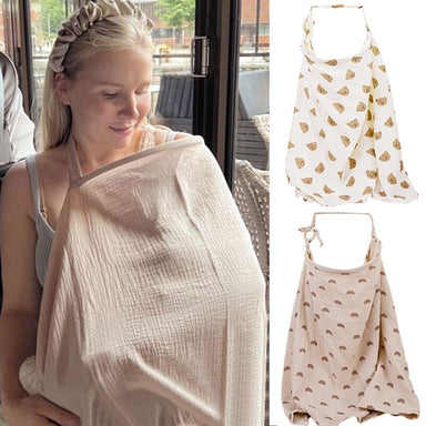 Adjustable breastfeeding cover – soft cotton, multifunctional | for mothers