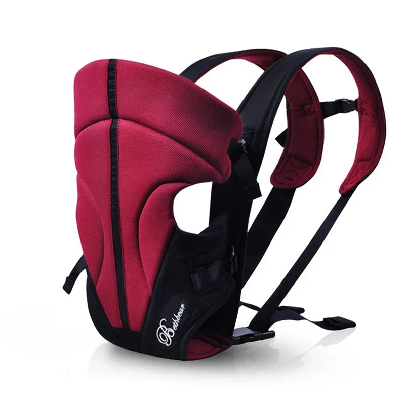 Baby carrier with ergonomic 3-in-1 design – breathable, adjustable | for 0–36 months