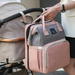 Changing bag with fold-out bed – waterproof, USB port, 16 pockets | Baby travel bag
