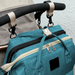 Changing bag with fold-out bed – waterproof, USB port, 16 pockets | Baby travel bag