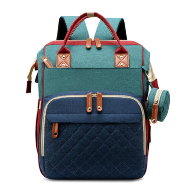 Nappy bag backpack with fold-out baby bed – 2-in-1 changing bag | 0–1 years