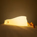Duck night light with touch control – USB rechargeable, warm light, silicone | nursery LED lamp