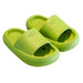 Kids' bath slippers with thick EVA sole – non-slip wave tread, water-resistant | pillow slides