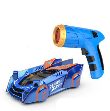 RC car drives on walls and ceilings – laser control, rechargeable, stunts | remote control toy