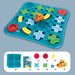 Magnetic road building set – reusable maze design, Montessori-inspired | ages 3+