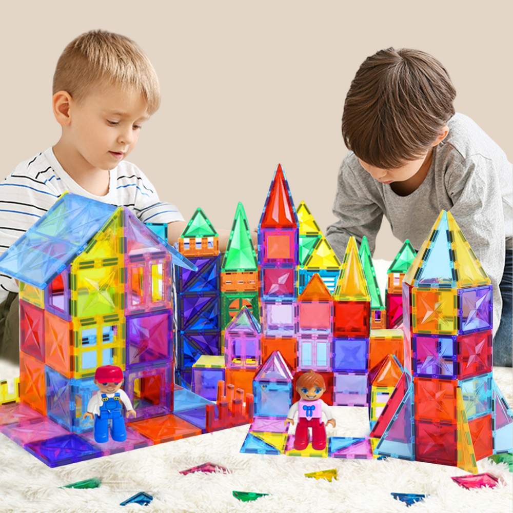 Magnetic building blocks spark creative play – strong magnets, safe design | educational toy