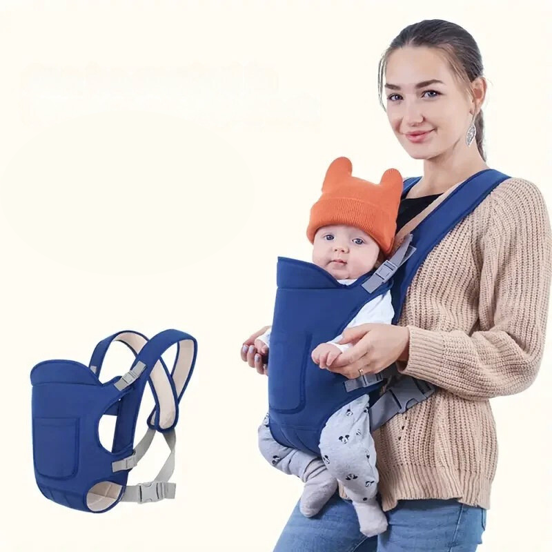 Baby carrier 4-in-1 – ergonomic, breathable, adjustable | Newborn to 36 months
