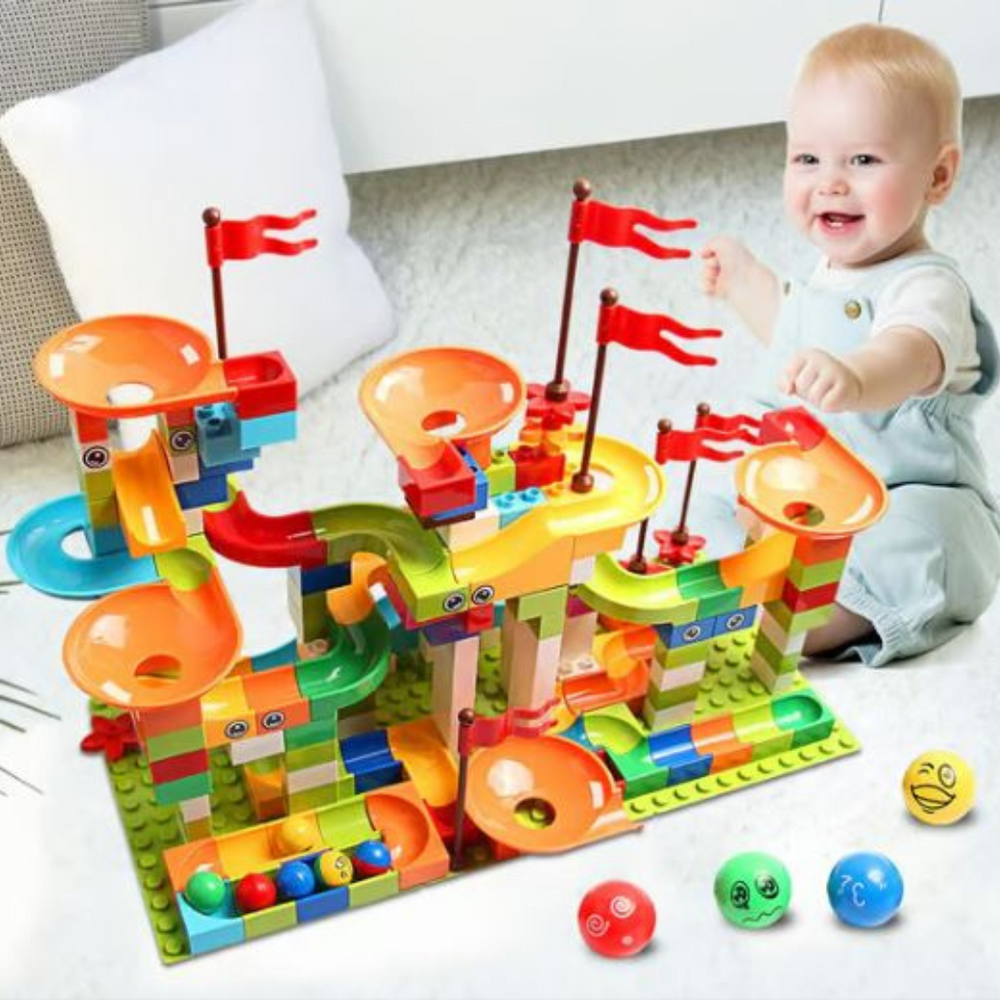 Marble run building set – boosts motor skills and creativity | Kids' toy