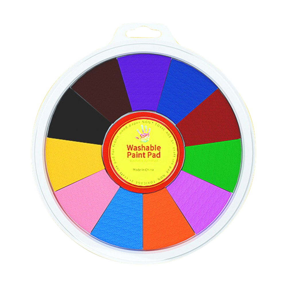 Washable finger paint set stimulates creativity – safe, reusable, educational | kids
