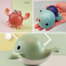 Swimming bath toy sea animals – wind-up, no batteries needed | Interactive bath toy