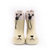 Wellies with a dog-face toe design – waterproof PVC, non-slip sole | kids' rain boots