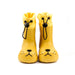 Wellies with a dog-face toe design – waterproof PVC, non-slip sole | kids' rain boots