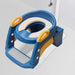 Toilet trainer with non-slip step stool – adjustable, foldable | toddler training