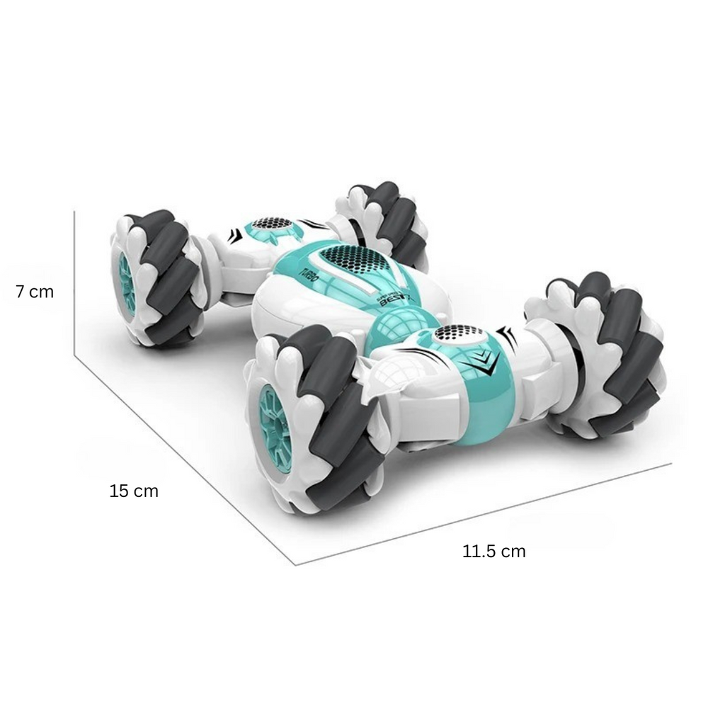 RC stunt car with double-sided design – hand control, remote, up to 30 km/h | Kids toy