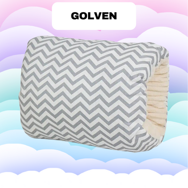 Nursing pillow with ergonomic design – soft, washable cover | for breastfeeding