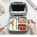 Kids' lunchbox leak-proof stainless steel – bento box with compartments | for school