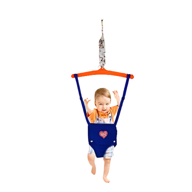 Adjustable baby swing with soft hammock seat – breathable, easy to fit | For babies