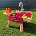 Play kitchen with working tap – circulating water, 19 accessories | for kids