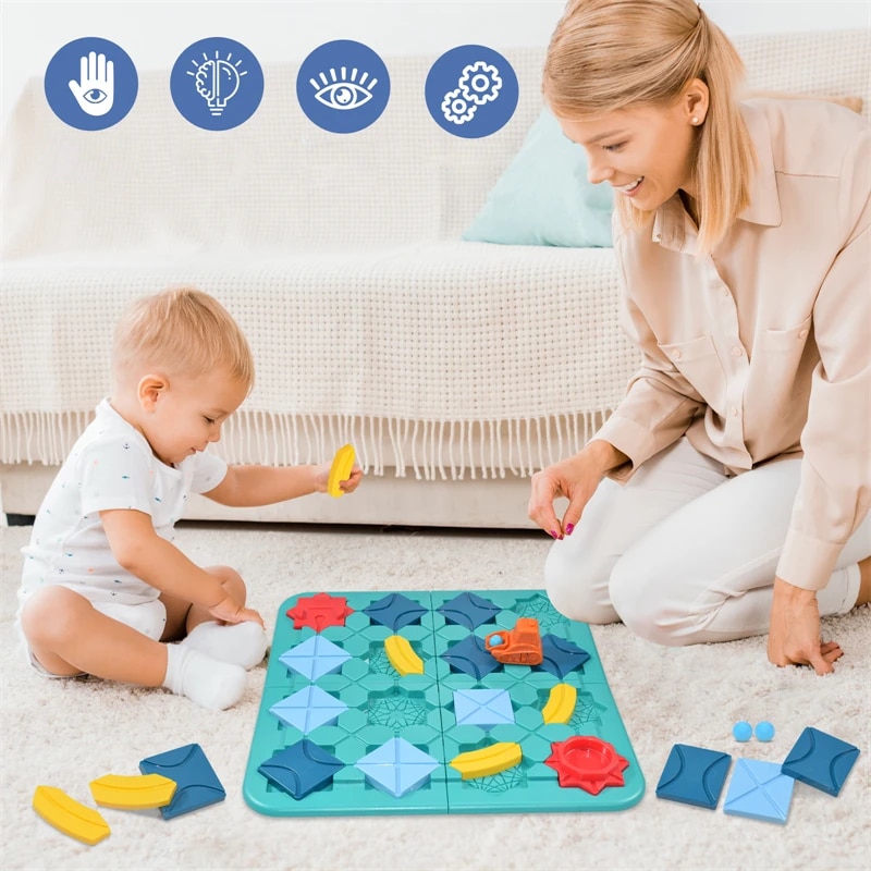 Car maze puzzle boosts logical thinking and creativity – safe design, educational fun | ages 3+