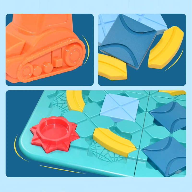 Car maze puzzle boosts logical thinking and creativity – safe design, educational fun | ages 3+