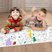 Mess-free drawing roll for children – reusable, wall & table | creative play