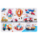 Wooden Montessori puzzle – educational toy, 10 themes | Kids