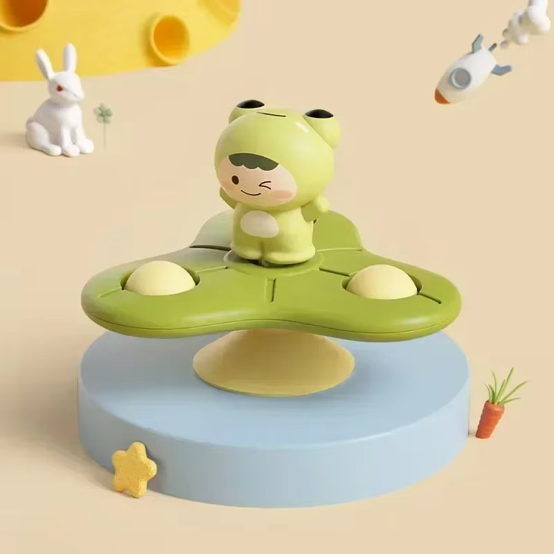 Suction cup spinner toy with strong suction grip – spinning fun, develops motor skills | baby toy