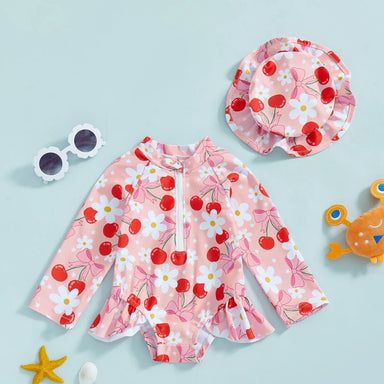 UV swim set with hat protects from the sun – quick-drying, stretchy | baby & toddler