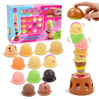 Montessori ice cream toy develops fine motor skills – educational, BPA-free, stackable | kids toy