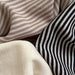 Striped polo jumper in soft cotton – classic collar, unisex fit | kids tops