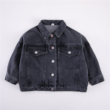 Classic denim jacket with timeless design – durable, versatile, comfortable fit | kids jacket