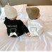 Baby jumpsuit with angel wings – soft cotton, easy poppers | babywear