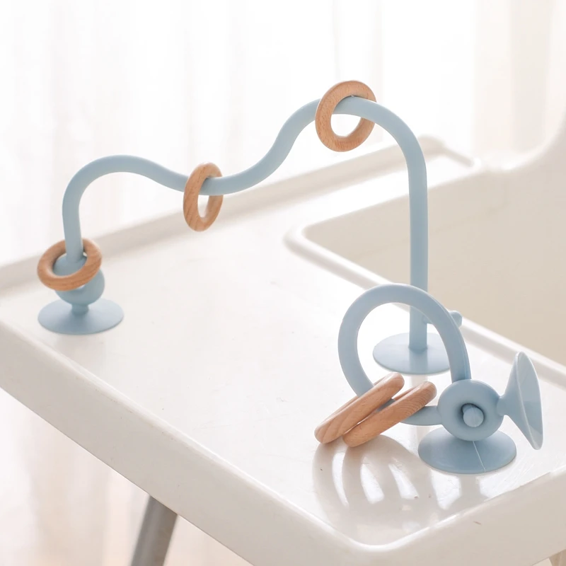 Stacking ring toy with silicone rings – soft, safe and educational | Baby toys