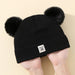 Warm baby beanie with pompom – soft, stretchy, cosy | winter hat