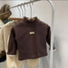Roll neck jumper for warmth – soft cotton, stretchy fit | kids