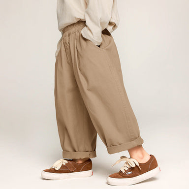 Cotton trousers with relaxed fit – breathable, easy-care, versatile | kids chinos