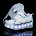 LED trainers with wheels – light-up soles, 2-in-1 walk and roll | kids' skate shoes