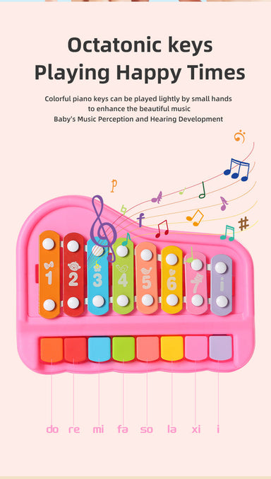 Xylophone & piano set for creative play – boosts motor skills and rhythm | Musical toy