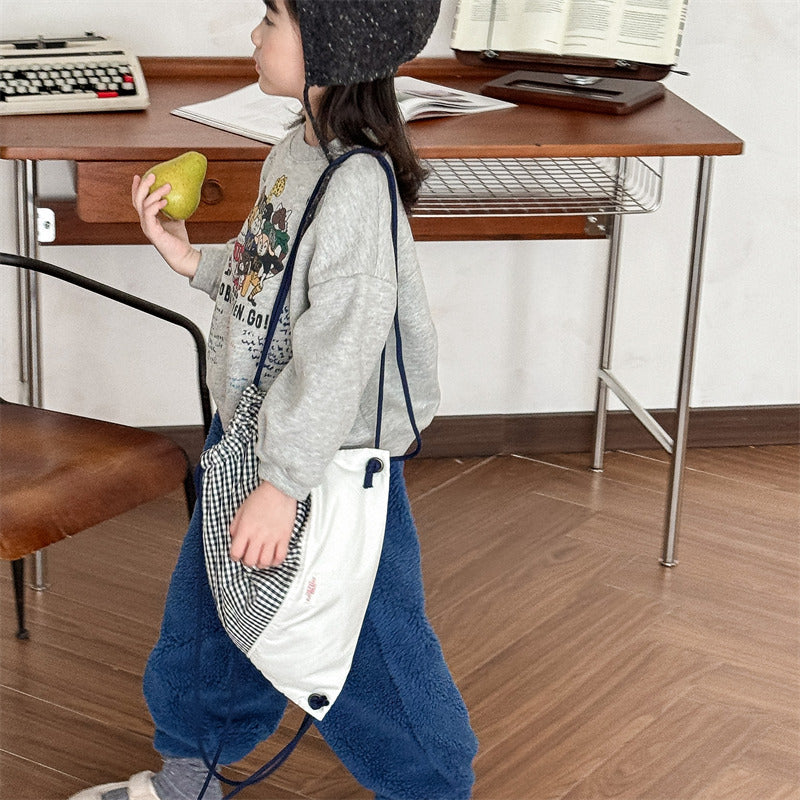 Printed kids' sweatshirt – soft cotton, relaxed fit | unisex