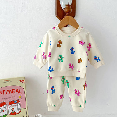 Tracksuit with fun balloon dog design – soft, breathable, comfortable fit | unisex kids