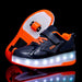 LED trainers with wheels – light-up soles, 2-in-1 walk and roll | kids' skate shoes