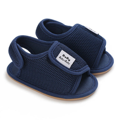 Baby sandals with breathable mesh – non-slip sole, adjustable strap | 0–2 years