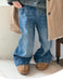 Flair jeans for girls – relaxed fit, soft denim | kids trousers
