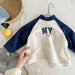Fleece sweatshirt with NY-style logo – soft, warm and durable | kids unisex