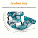 Inflatable floating pool chair with breathable mesh seat – foldable and lightweight | Pool lounger