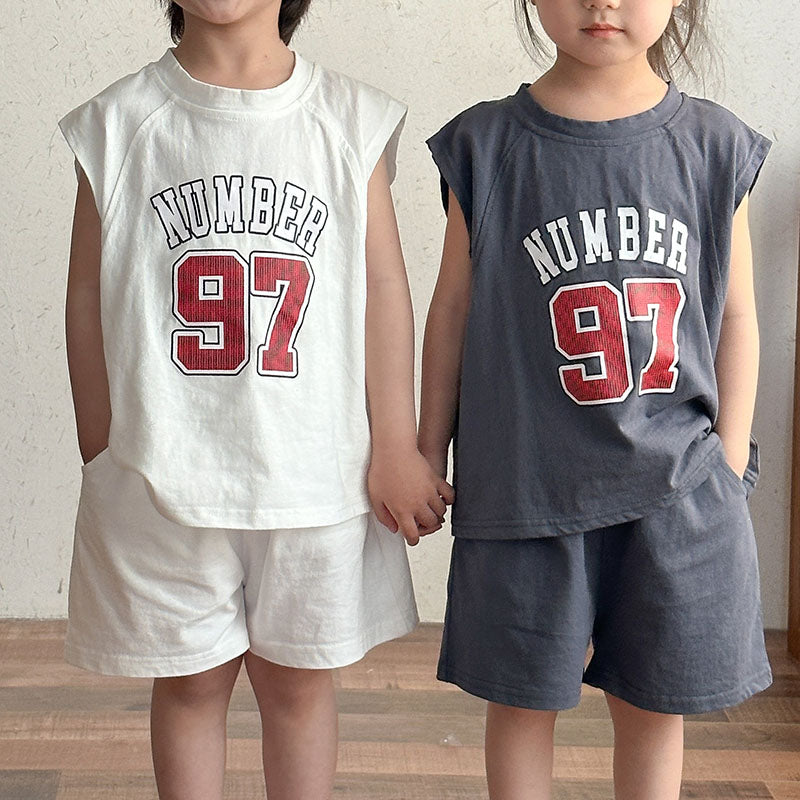 Summer set T-shirt and shorts – soft cotton, loose fit | Kids outfit
