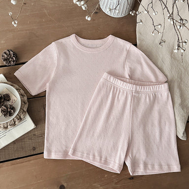 Cotton summer set with T-shirt and shorts – soft, breathable, unisex | Baby & toddler