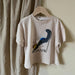 T-shirt with dino print – soft cotton, loose fit, 3D details | toddlers